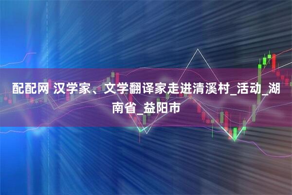 配配网 汉学家、文学翻译家走进清溪村_活动_湖南省_益阳市