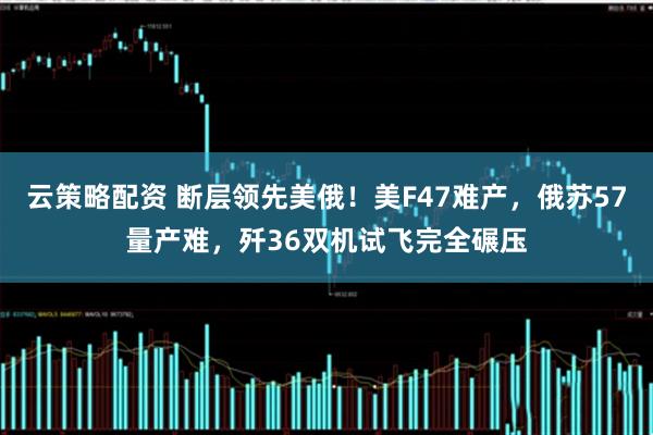 云策略配资 断层领先美俄！美F47难产，俄苏57量产难，歼36双机试飞完全碾压